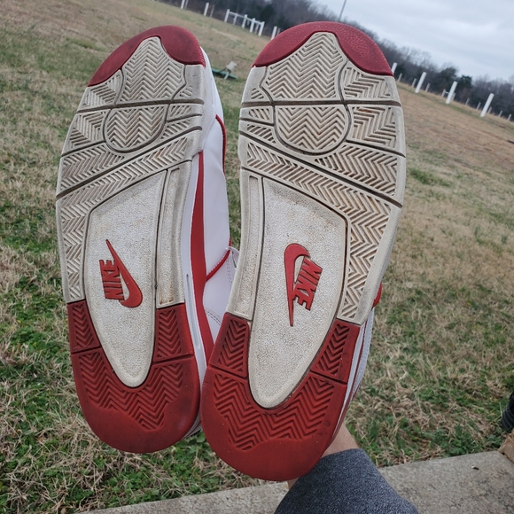 Nike Air Flight 89 "Ron Harper" 819665-100 Red White Mens Size 13 US Shoes - Picture 10 of 12